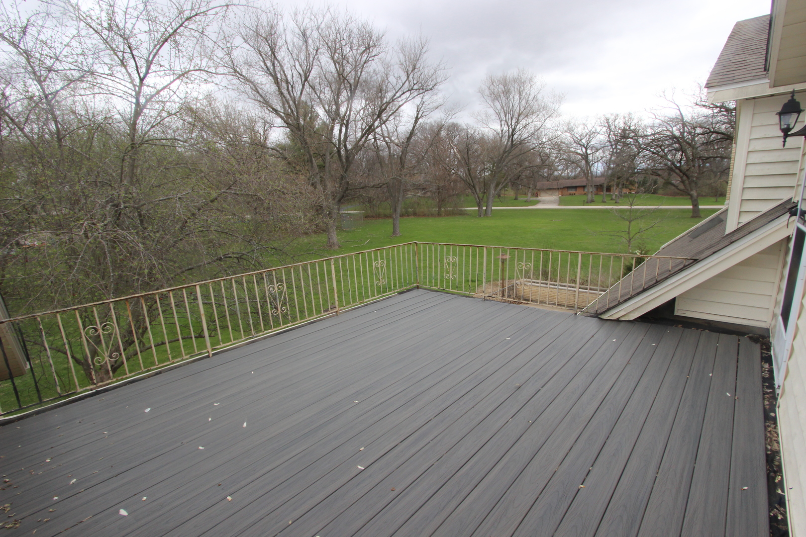 21614 River Road Marengo, IL 60152 - Photo 27 of 45 a view of a deck with a yard