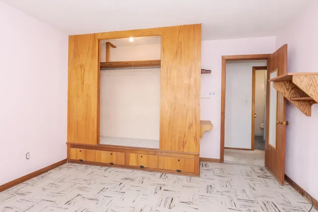 a view of front door