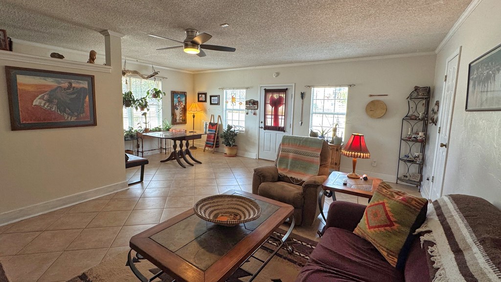 305 Rock Ridge Kerrville, TX 78028 - Photo 22 of 36 a living room with furniture and wooden floor
