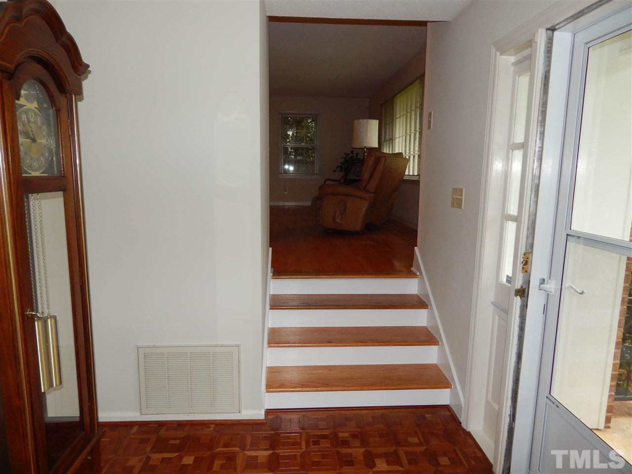 5304 Edgewood Road Raleigh, NC 27609 - Photo 23 of 25 a view of entryway and hall with wooden floor