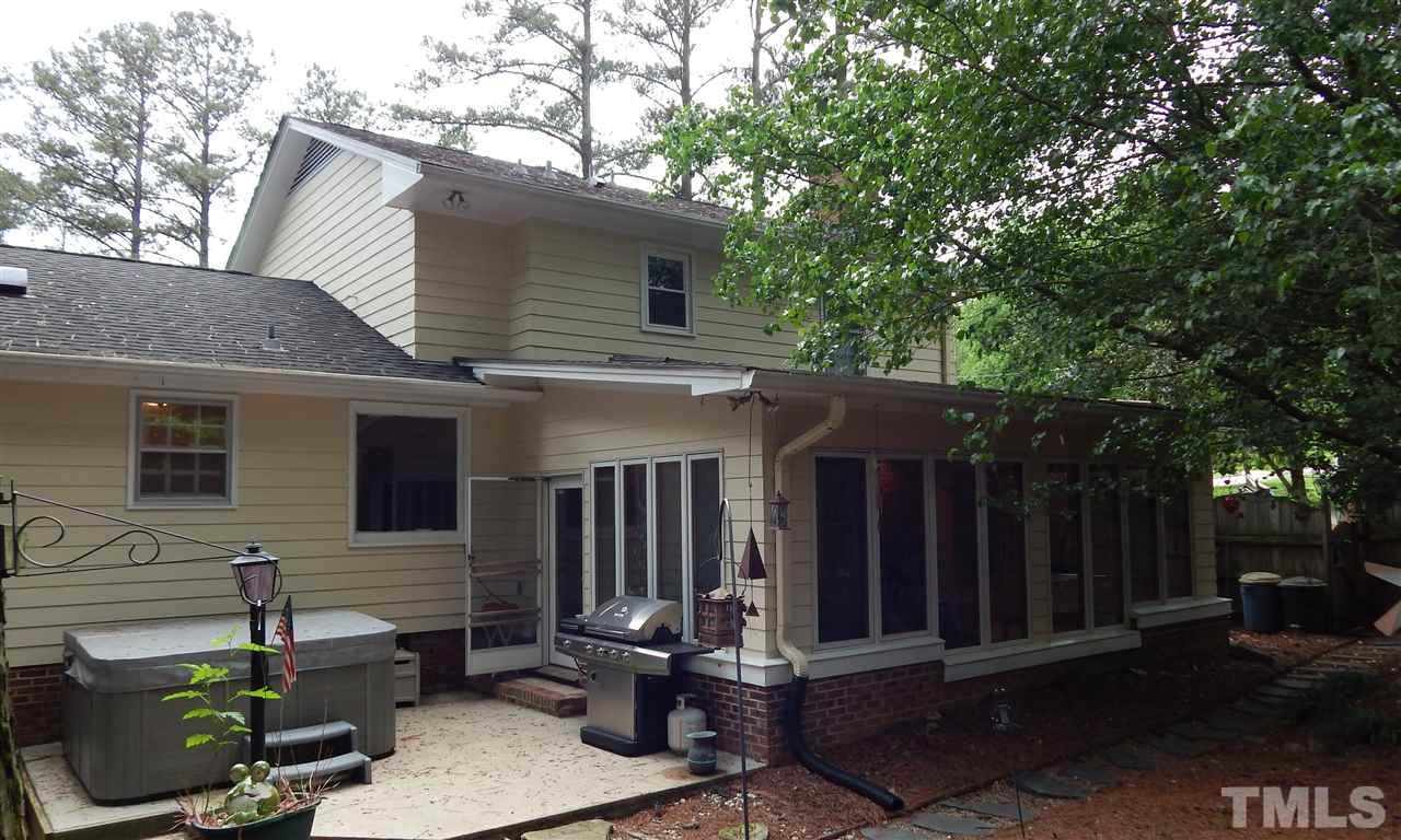 5304 Edgewood Road Raleigh, NC 27609 - Photo 4 of 25 a front view of a house with garage