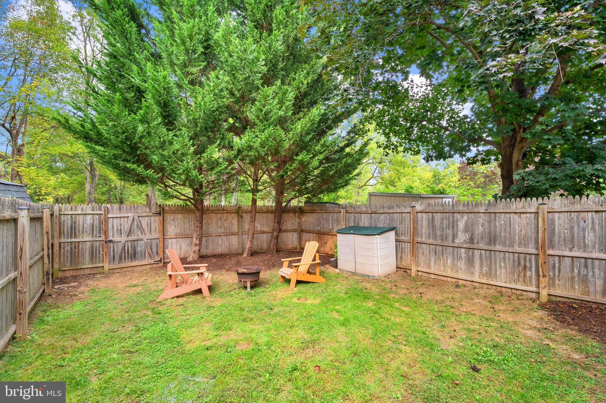 4511 Jenner Court Olney, MD 20832 - Photo 30 of 40 a view of a backyard with chairs