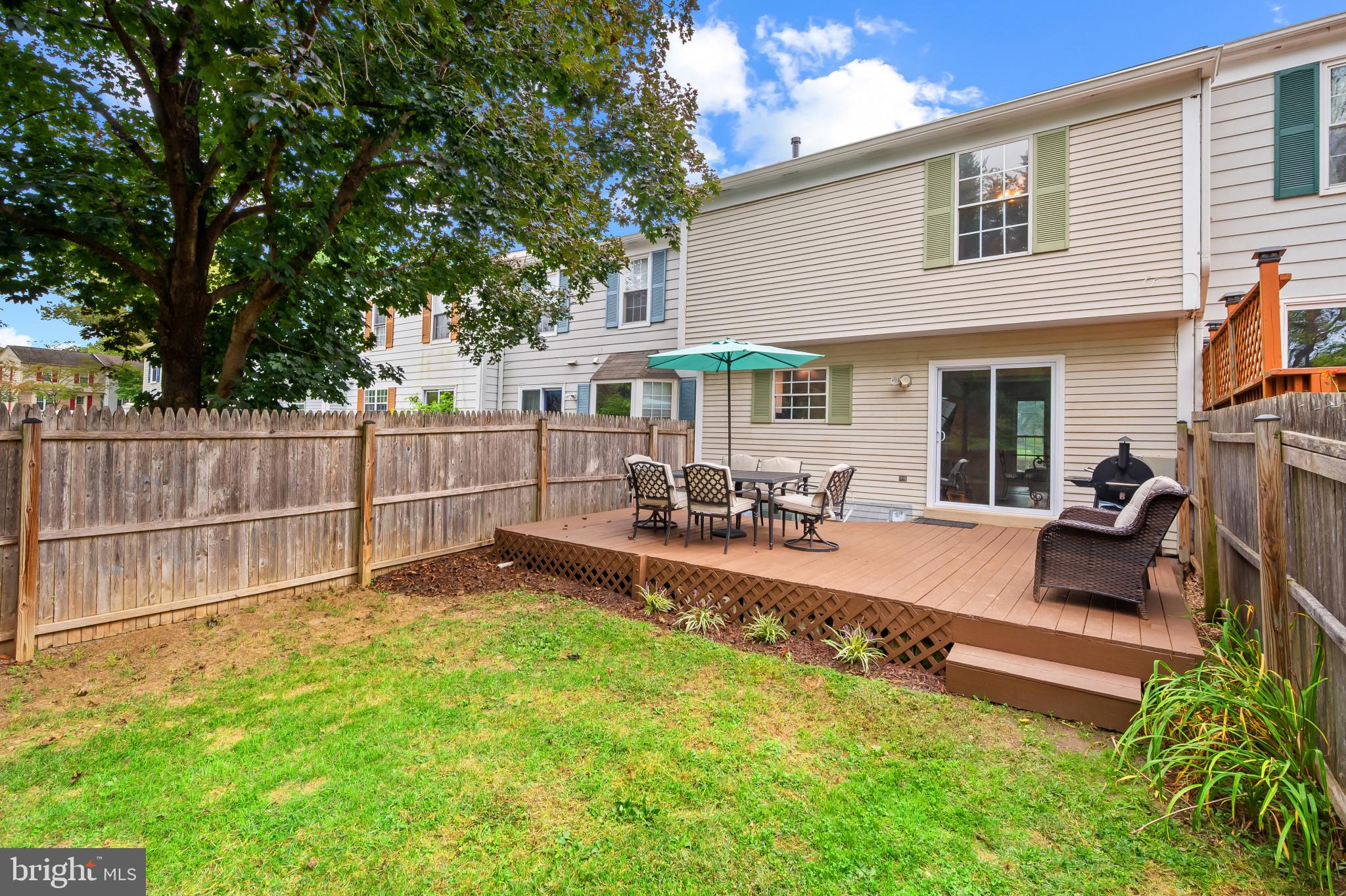 4511 Jenner Court Olney, MD 20832 - Photo 38 of 40 a view of a backyard with a patio
