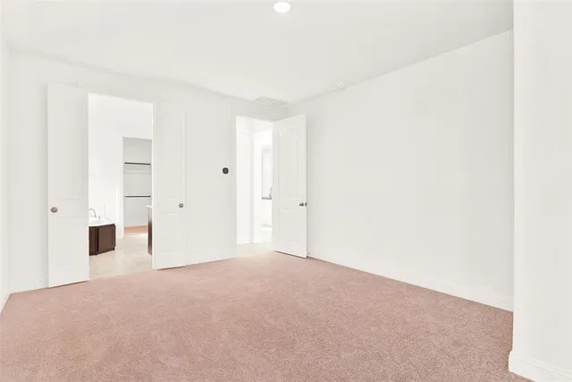 a view of empty room