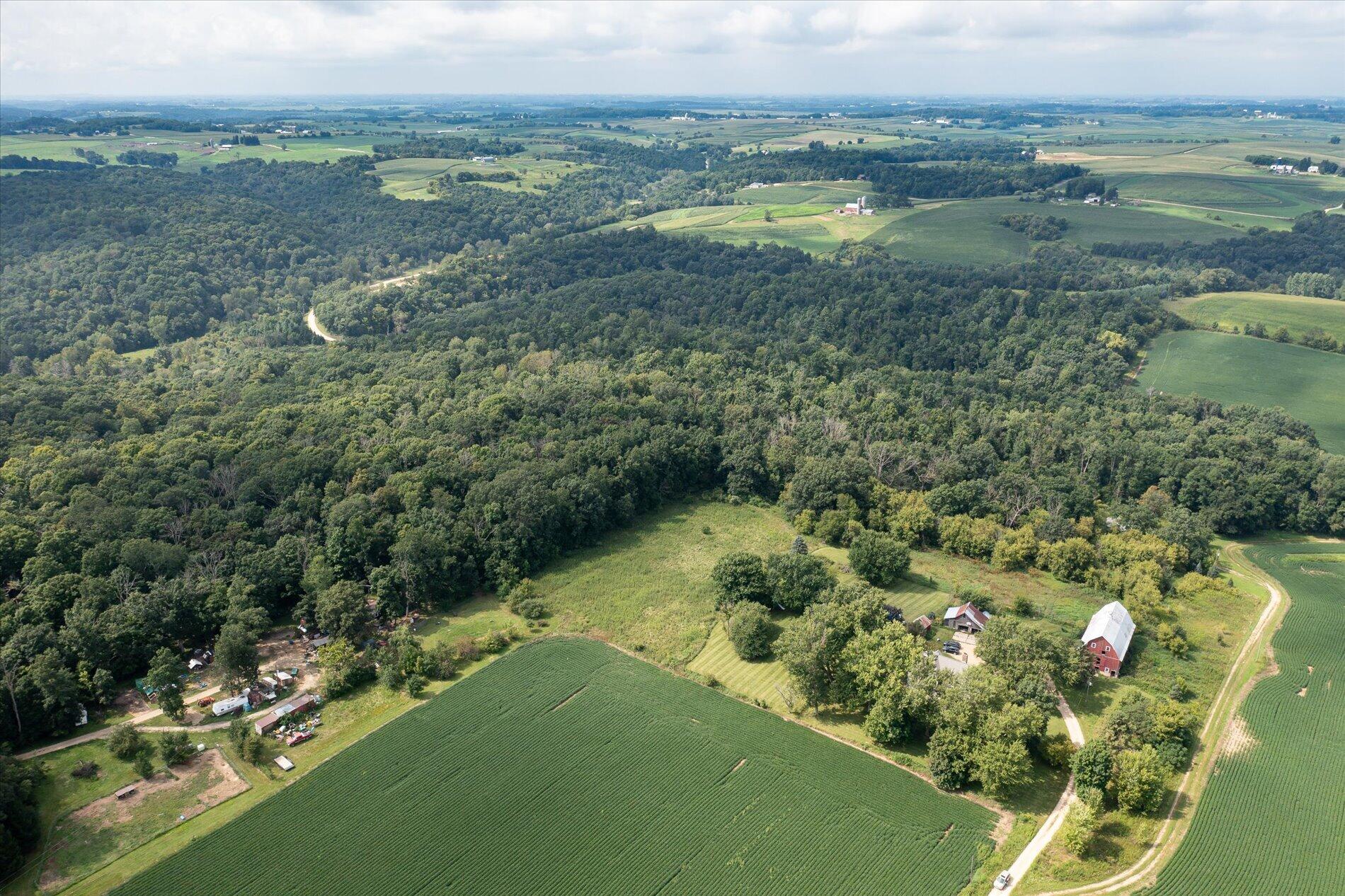 E7530 Hinkst Hollow Road Franklin, WI 54665 - Photo 40 of 45 Aerial