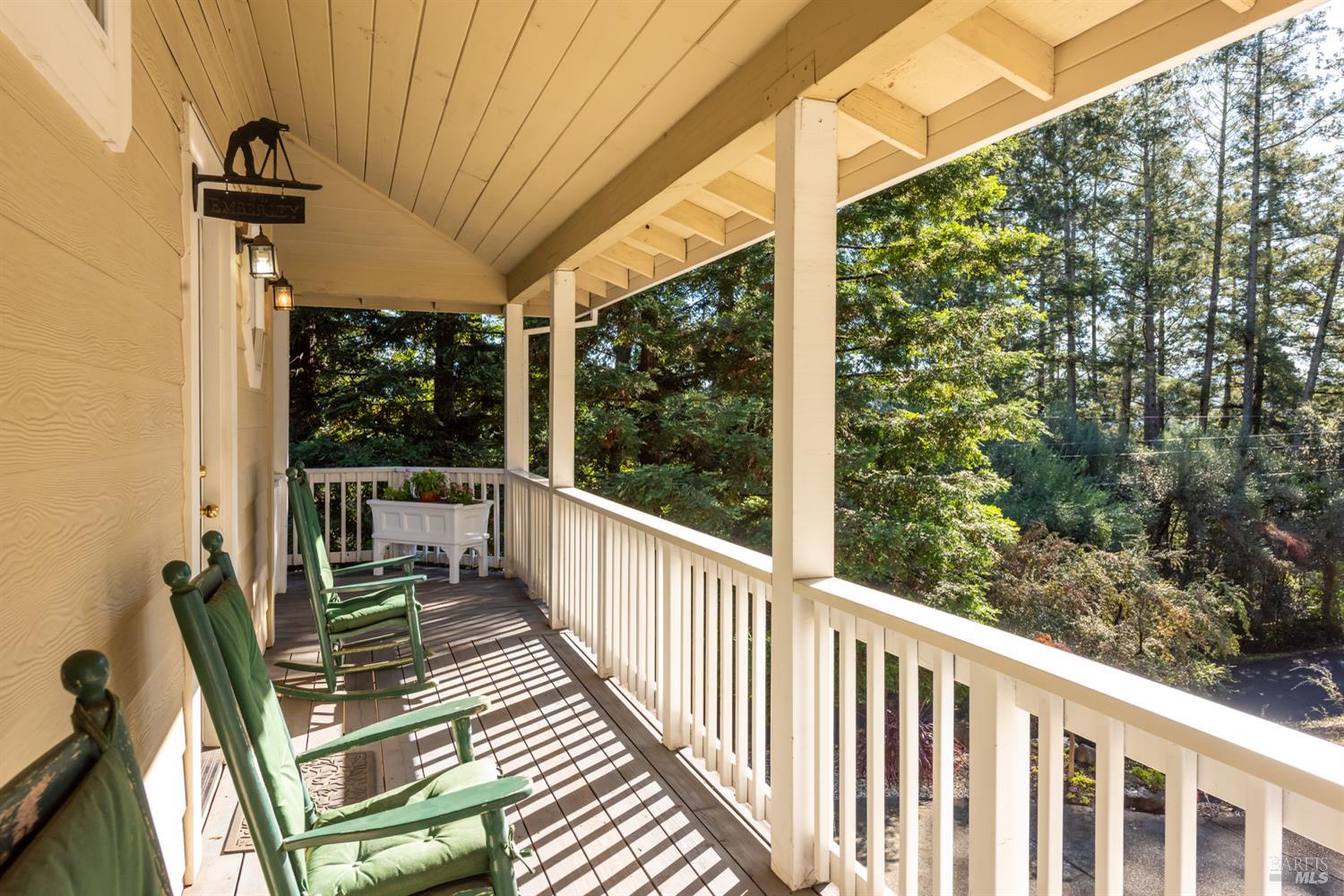 1885 Los Olivos Road Santa Rosa, CA 95404 - Photo 31 of 47 a view of a balcony with chairs