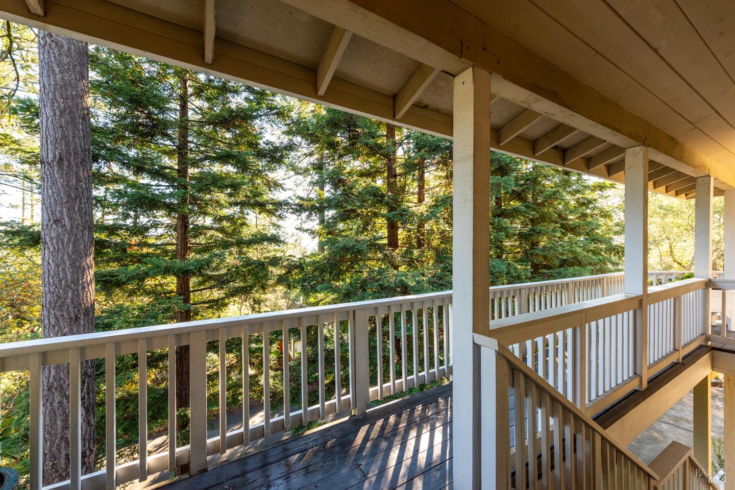 1885 Los Olivos Road Santa Rosa, CA 95404 - Photo 33 of 47 a view of a porch