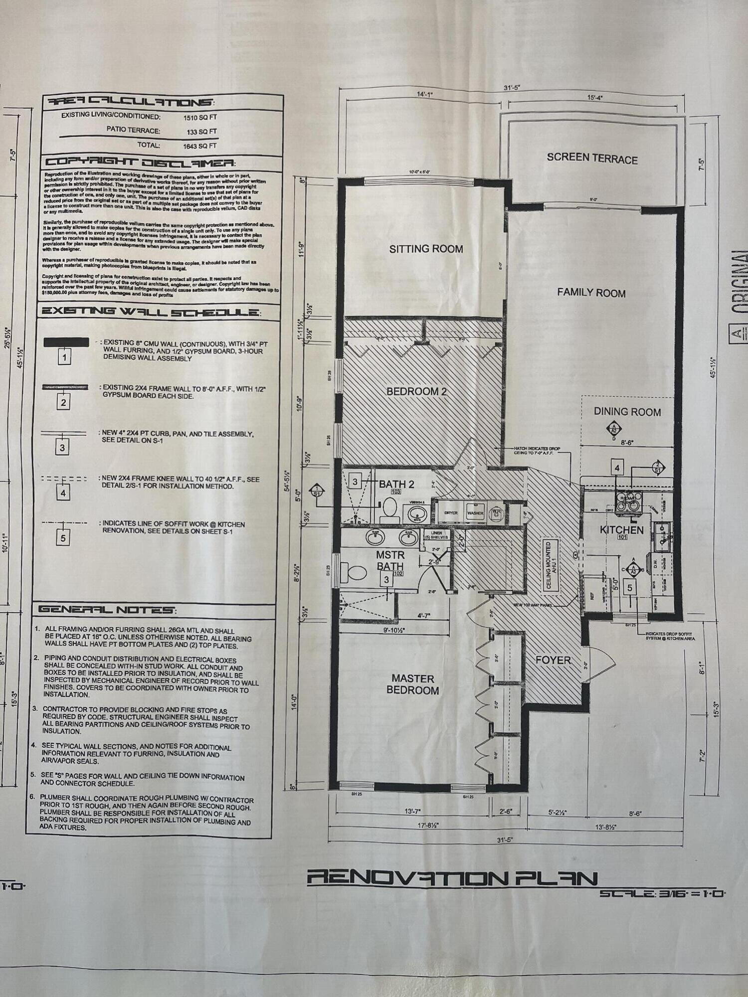 565 Oaks Lane, Unit 512 Pompano Beach, FL 33069 - Photo 34 of 34 Floor Plan