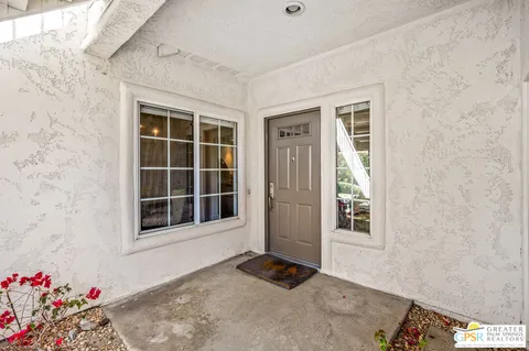 a view of front door of a house