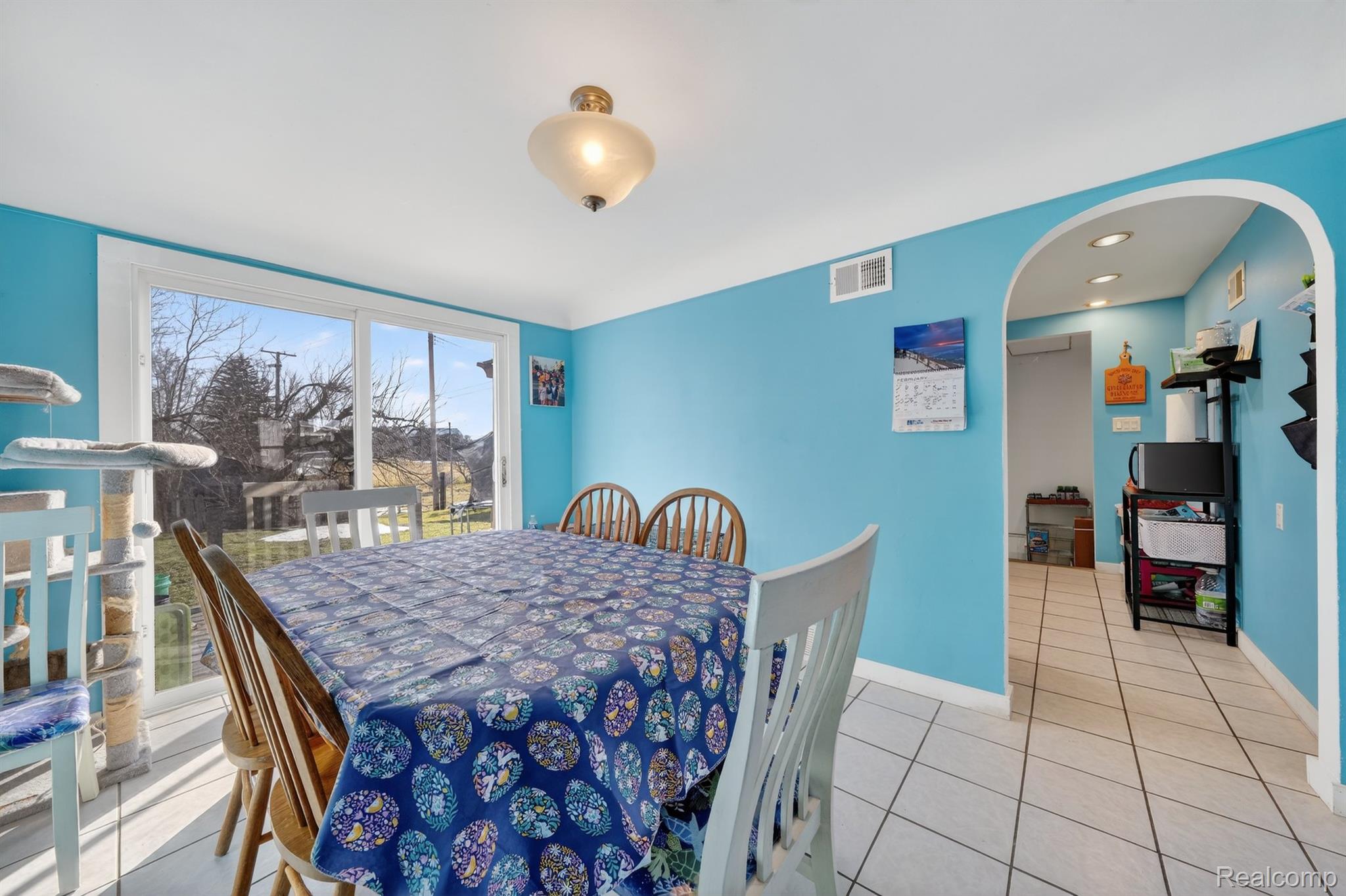 6015 Jeddo Road Jeddo, MI 48032 - Photo 5 of 15 Separate Dining Area with a Patio Door that leads to the spacious back yard !!