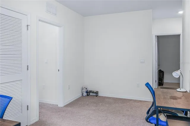 a view of workspace with furniture