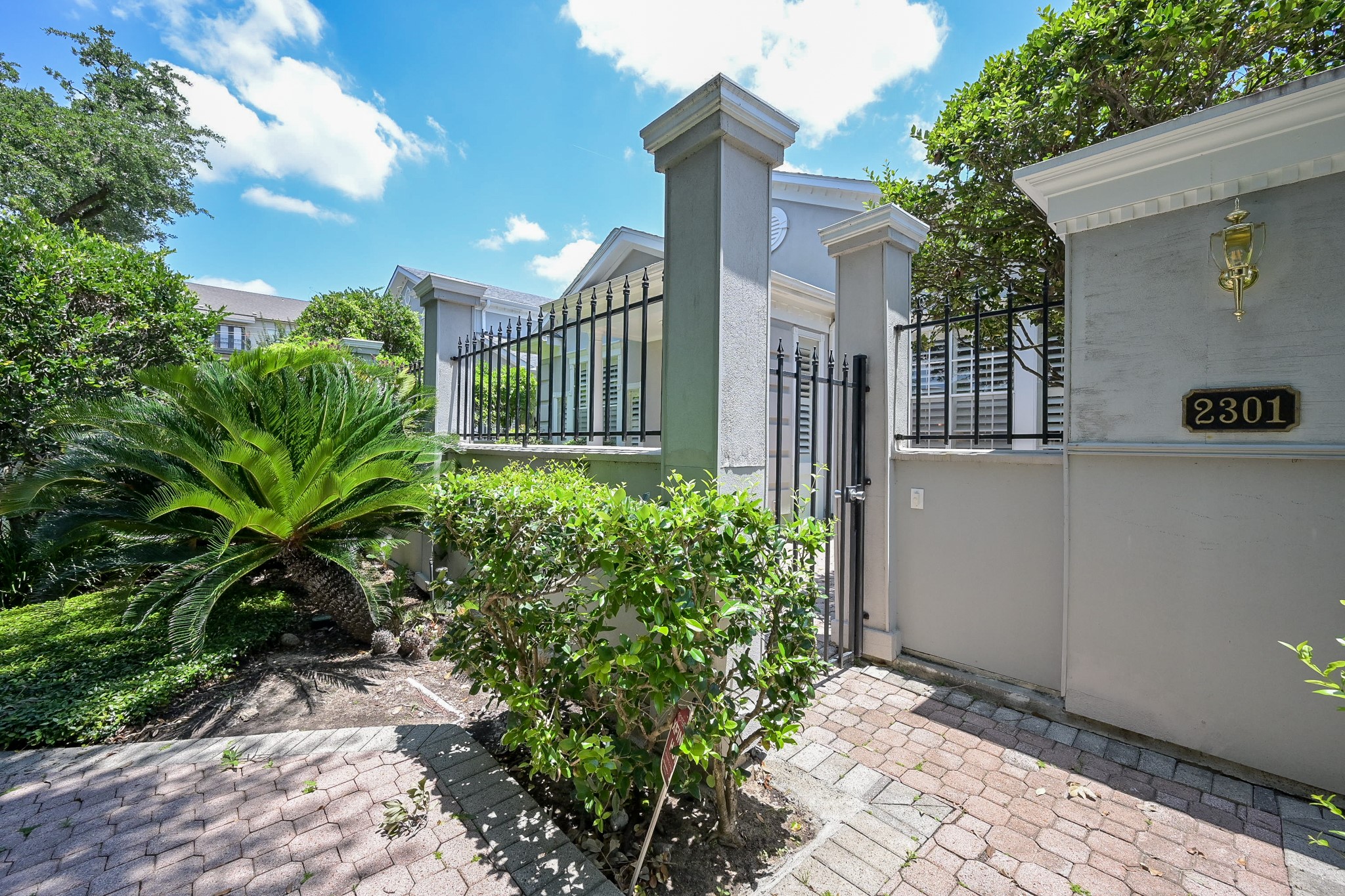 Located in a quiet cul-de-sac with private gate.
