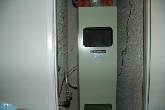 a utility room with a washer and dryer