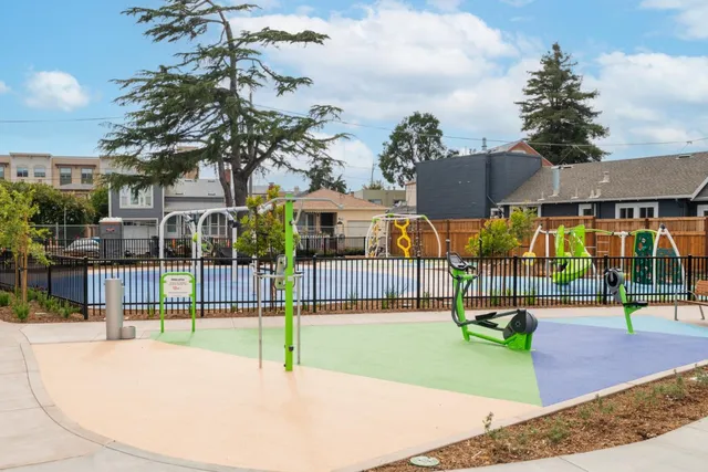 a view of a balcony with city view