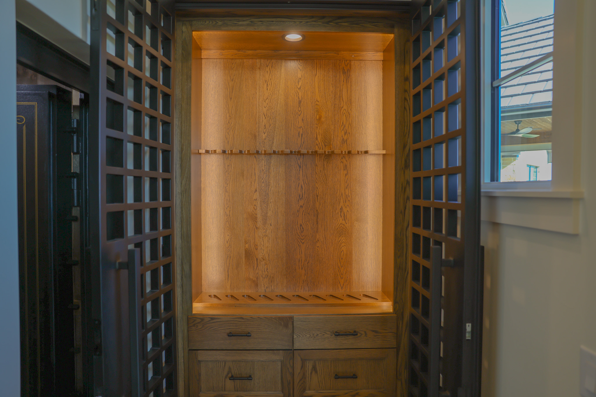 920 Ryan Road Bertram, TX 78605 - Photo 30 of 40 Custom built-in wooden cabinetry integrates seamlessly with the surrounding architecture.