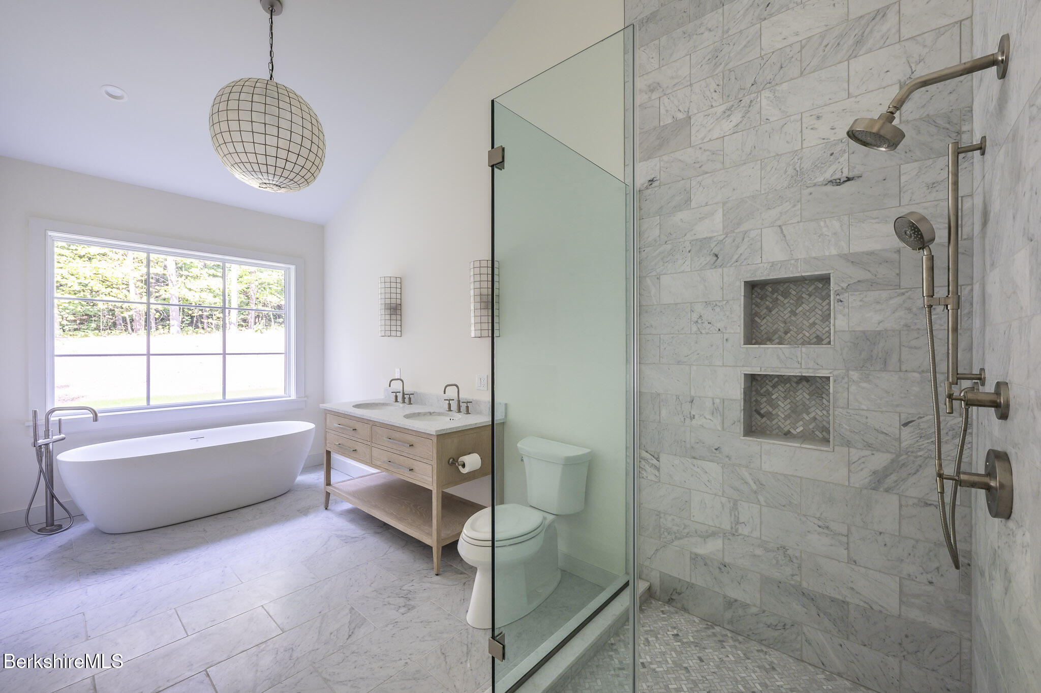 414 South Undermountain Road Sheffield, MA 01257 - Photo 19 of 37 a bathroom with a tub a sink and a shower