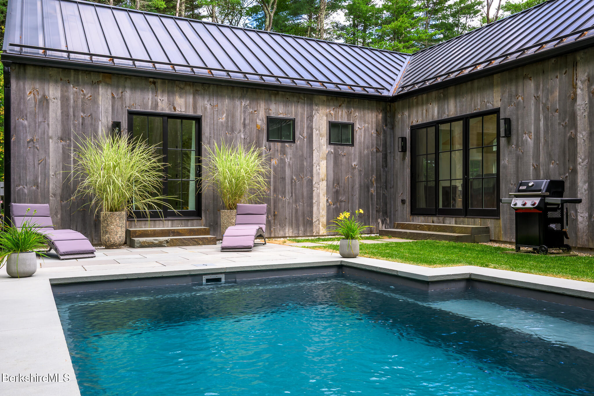 414 South Undermountain Road Sheffield, MA 01257 - Photo 28 of 37 a view of pool with outdoor seating
