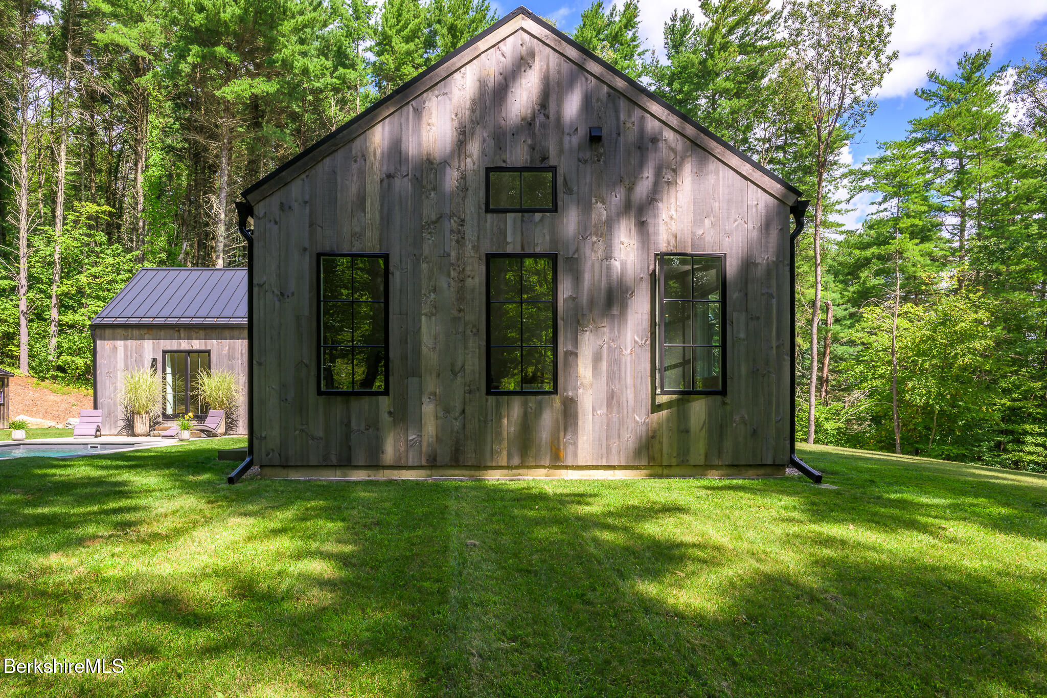 414 South Undermountain Road Sheffield, MA 01257 - Photo 34 of 37 a view of a back yard of the house
