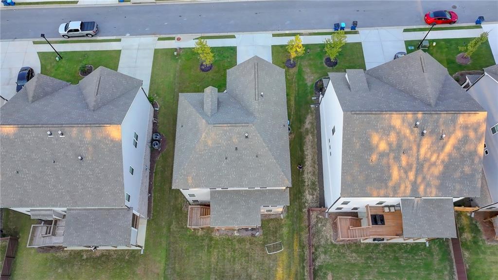 298 Ryston Way Grayson, GA 30017 - Photo 46 of 51 an aerial view of residential houses with outdoor space and parking
