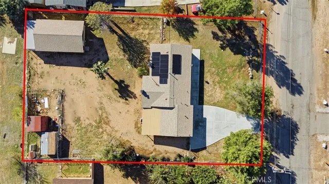 a view of a city with mountains in the background