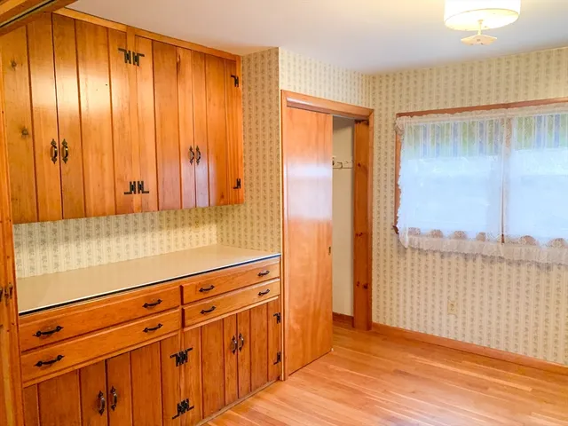 a view of a walk in closet