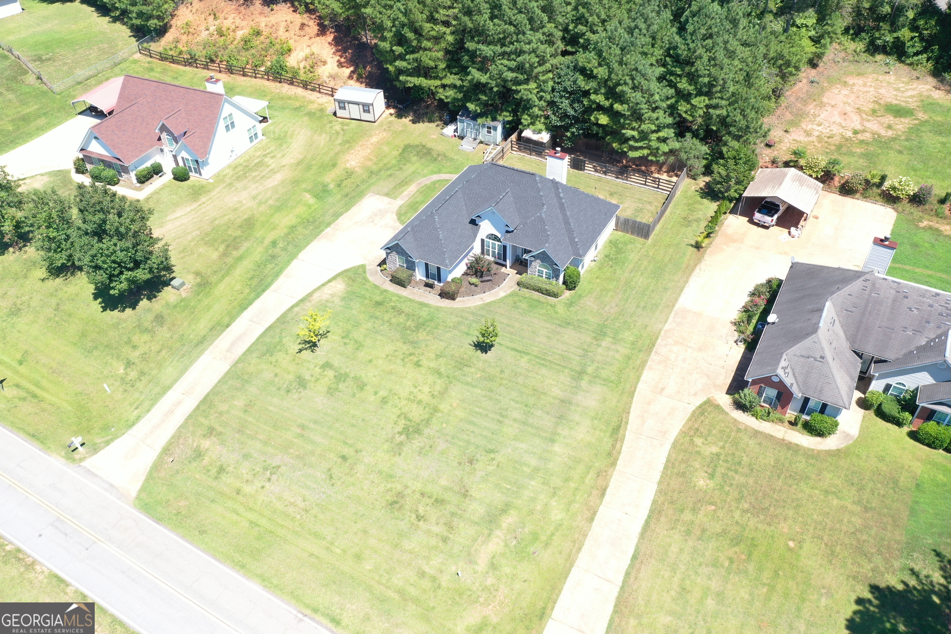 229 John Lovelace Road LaGrange, GA 30241 - Photo 58 of 59 a view of a swimming pool with a yard
