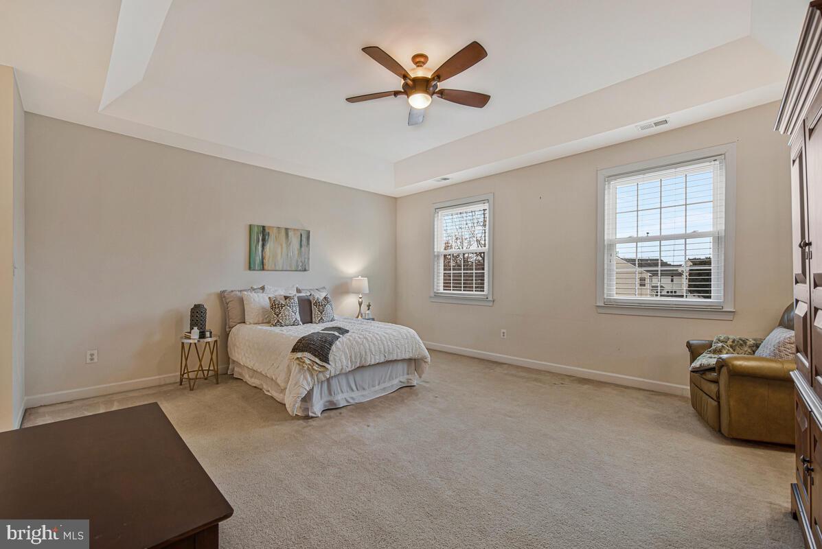 620 Crawfords Ridge Road Odenton, MD 21113 - Photo 20 of 39 Primary bedroom with tray ceiling