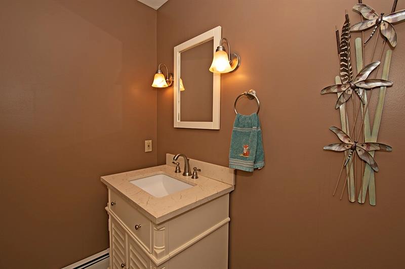 56 Creek Road Sandy Lake, PA 16145 - Photo 8 of 24 1st floor powder room