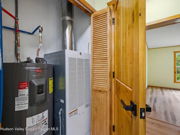 a view of storage and utility room