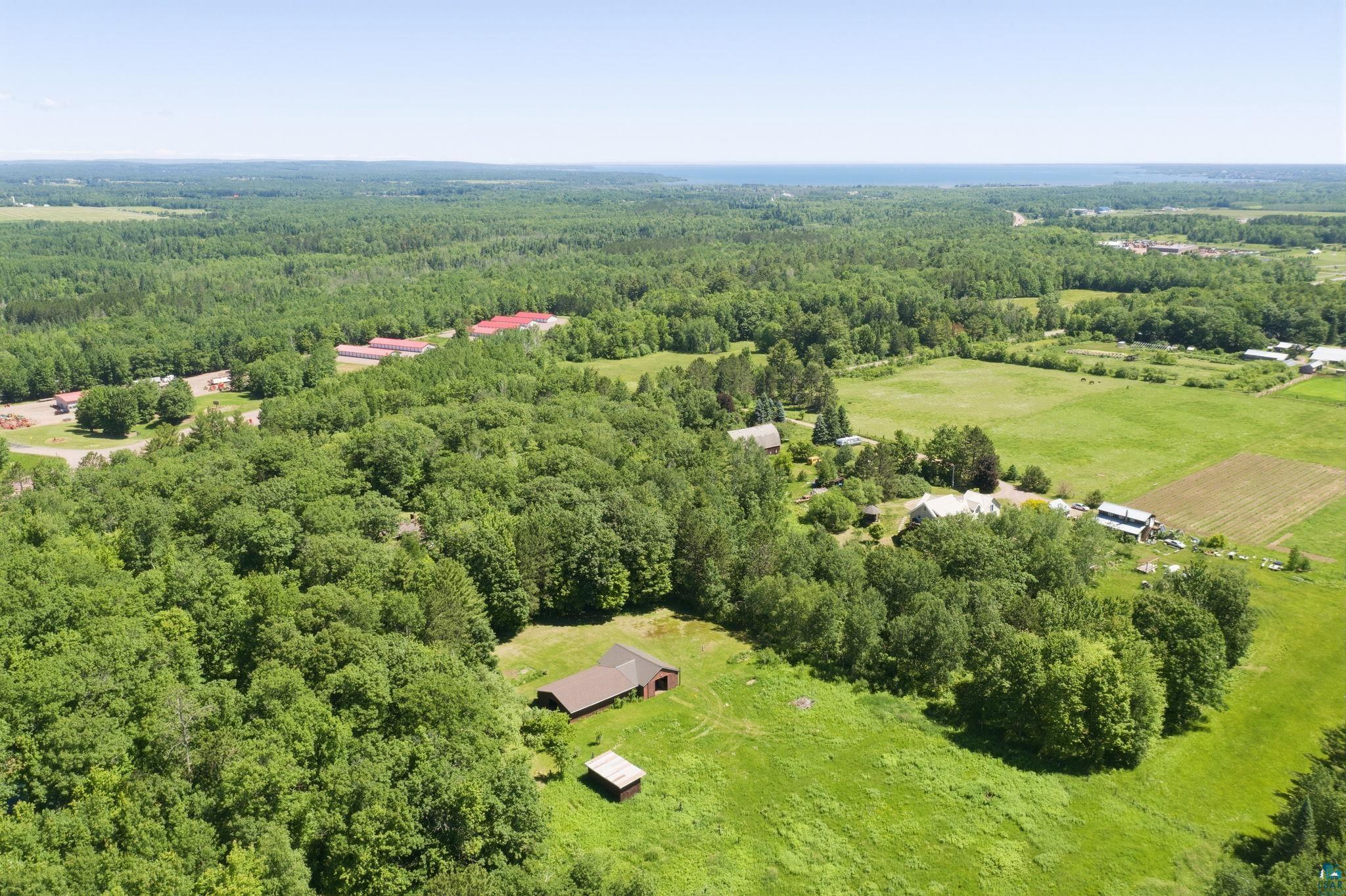 27485 South Kane Road Ashland, WI 54806 - Photo 33 of 35 Expansive wooded acreage with open fields and multiple outbuildings