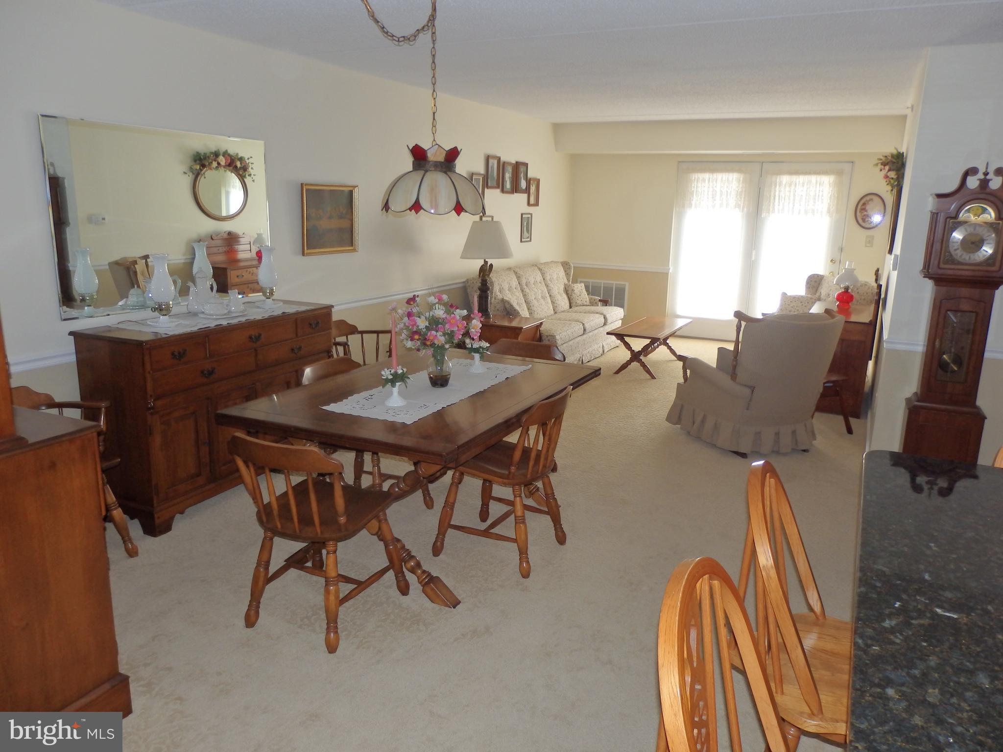 104 Brandon Road, Unit 1 Norristown, PA 19403 - Photo 5 of 24 View of Dining Room and Living Room