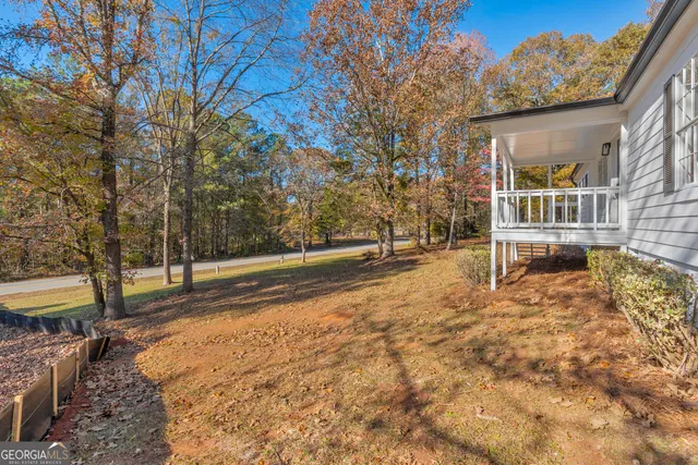 a view of city and mountain