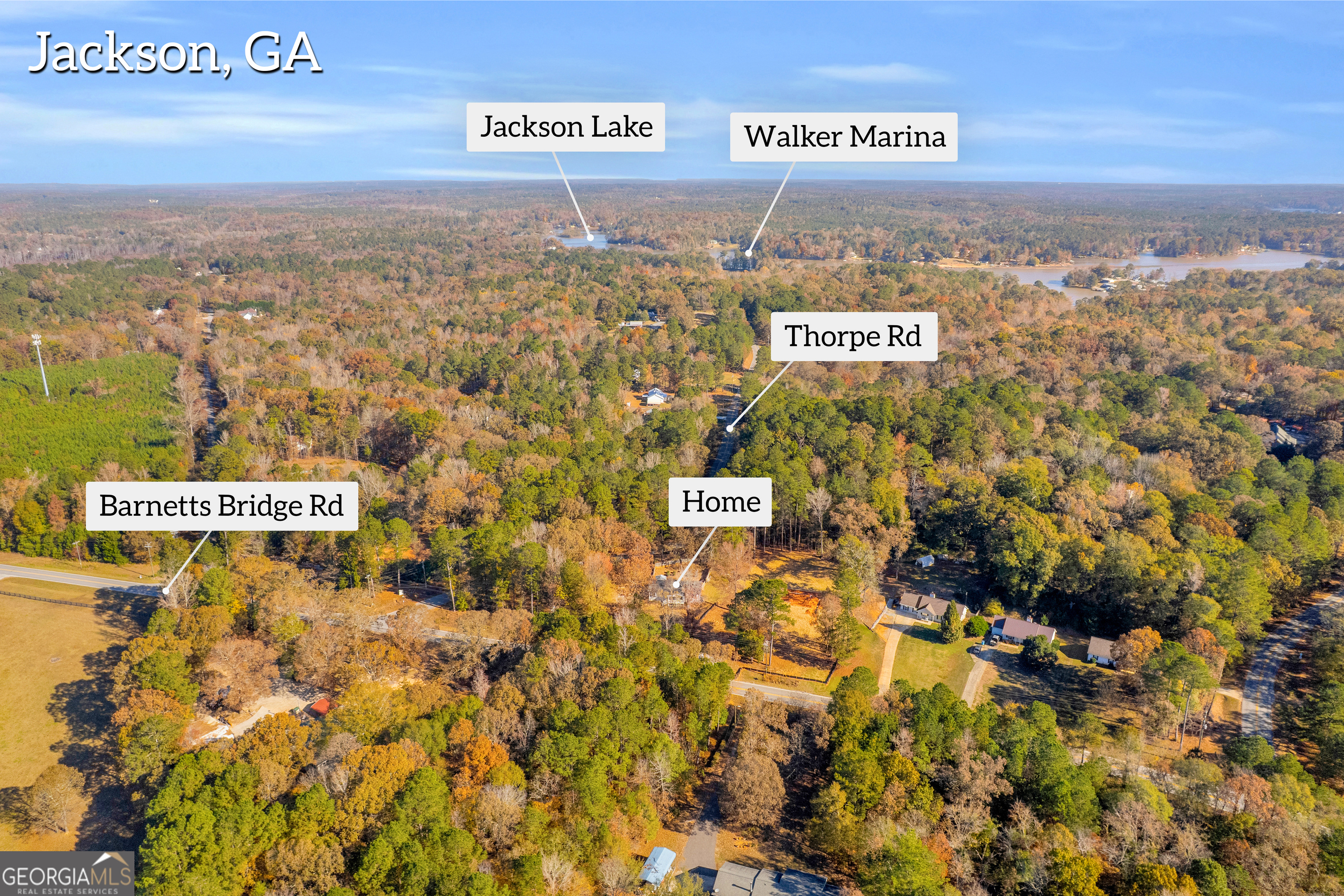 395 Barnetts Bridge Road Jackson, GA 30233 - Photo 71 of 82 a view of a city