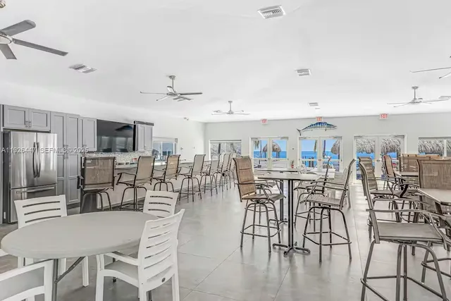 a view of a volley ball court