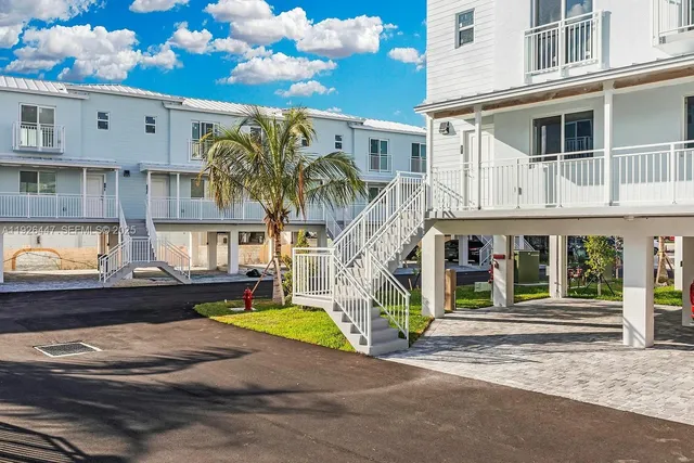 a view of a house with a patio