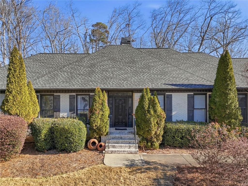 front view of a house