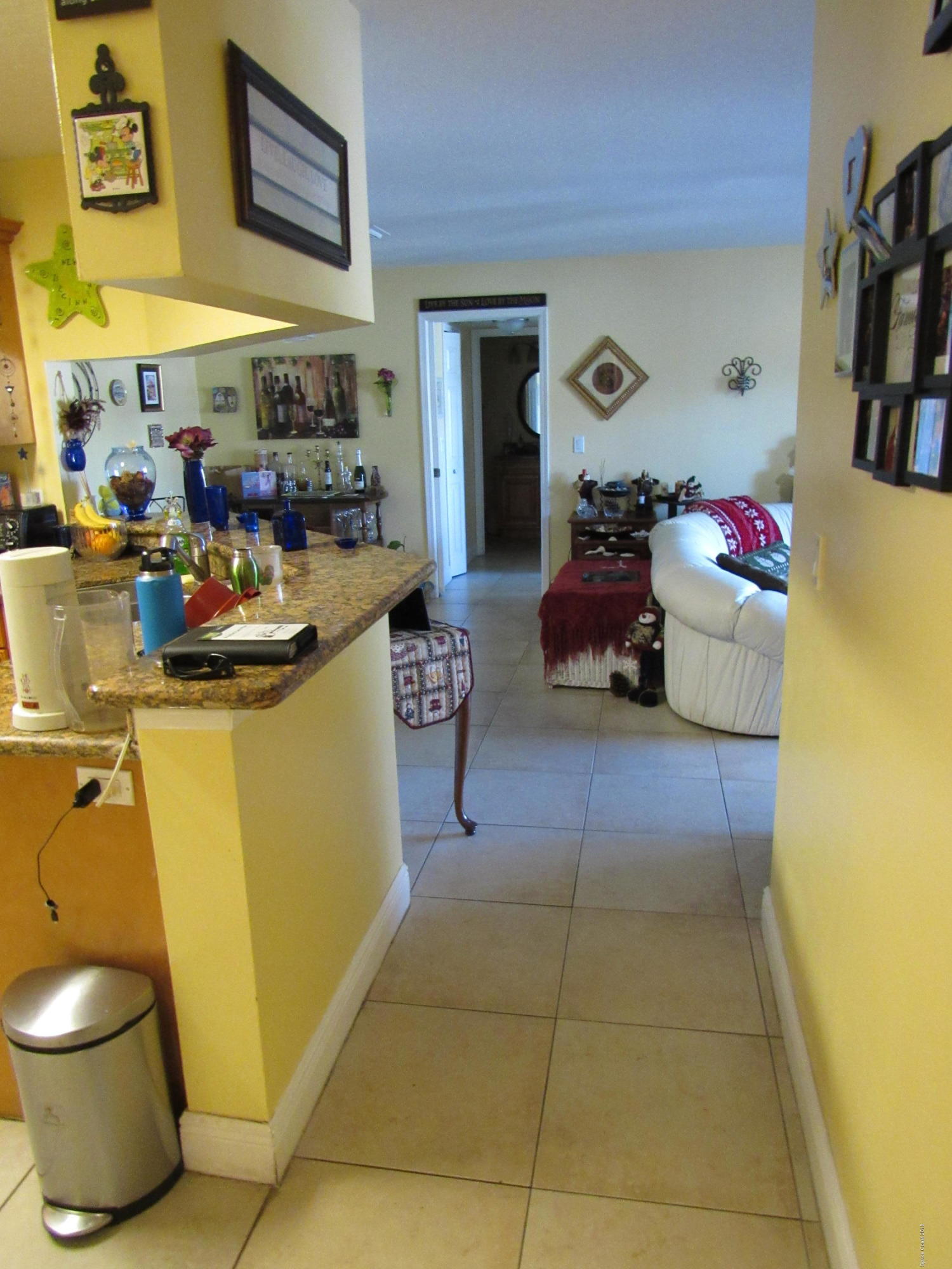 7667 North Wickham Road, Unit 111 Melbourne, FL 32940 - Photo 11 of 21 bar area in kitchen