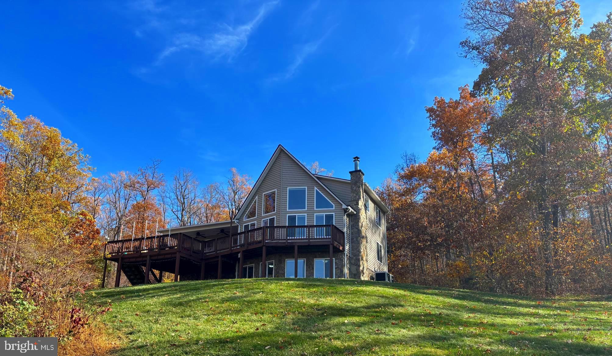 477 Fire Trail Road Front Royal, VA 22630 - Photo 1 of 80 Beautiful Chalet on 21.5 acres with Mountain Views