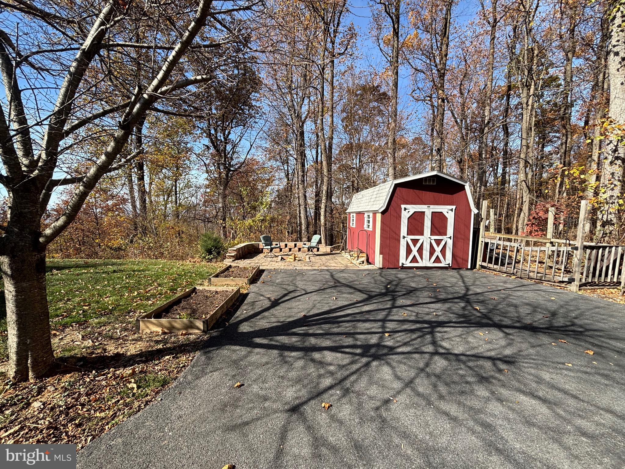 477 Fire Trail Road Front Royal, VA 22630 - Photo 61 of 80 Shed and Firepit