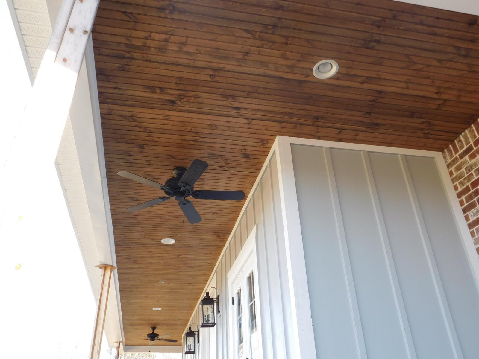 1431 Old Lake Road Lewisburg, TN 37091 - Photo 5 of 29 Front porch with wood beaded ceiling