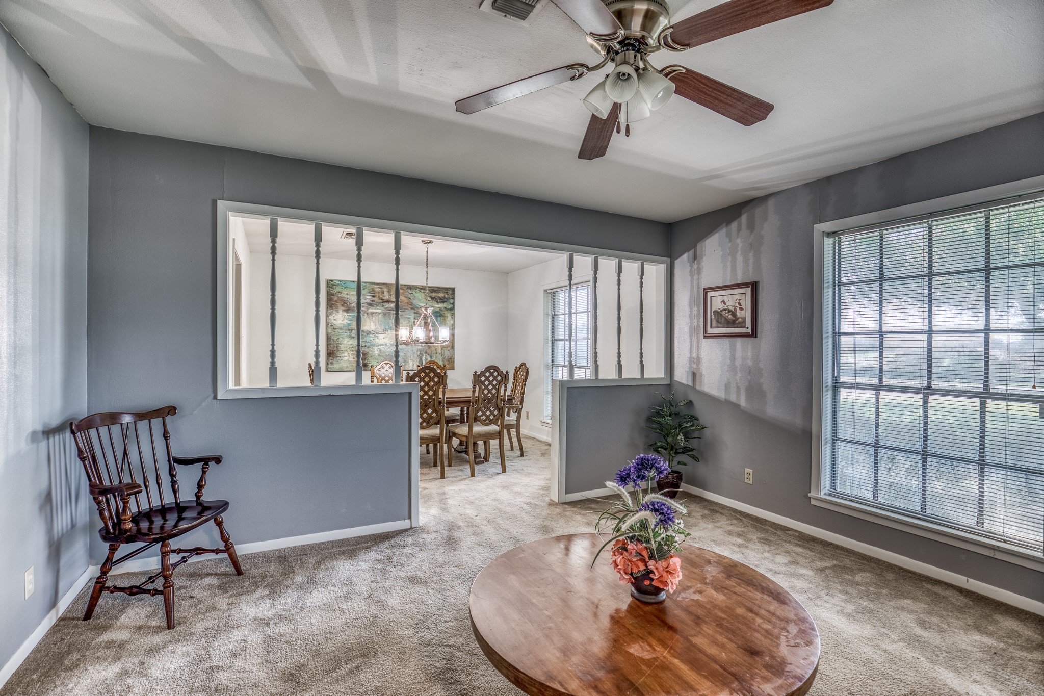 1687 Eagle Lake Road Sealy, TX 77474 - Photo 7 of 27 a living room with furniture and a large window