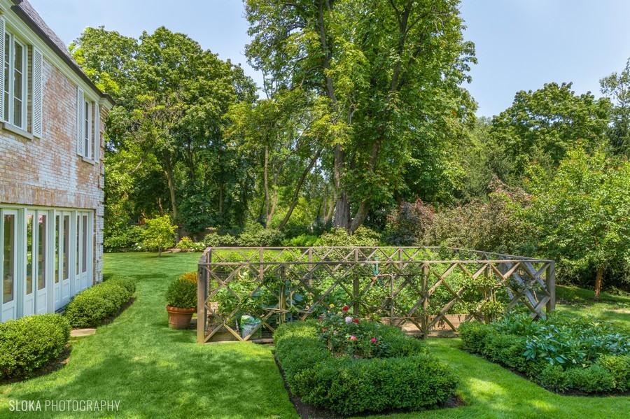 40 Woodley Road Winnetka, IL 60093 - Photo 50 of 60 a view of a yard with plants and large trees