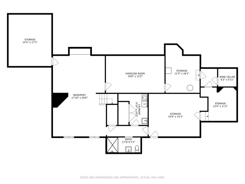 40 Woodley Road Winnetka, IL 60093 - Photo 60 of 60 a picture of a floor plan