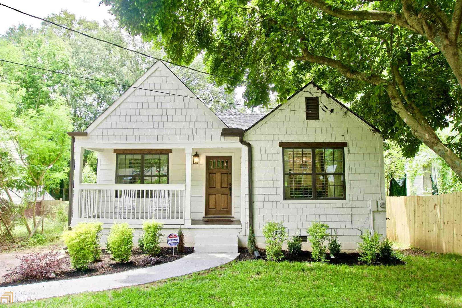 1833 Flat Shoals Road Atlanta, GA 30316 - Photo 1 of 1 a front view of a house with a yard