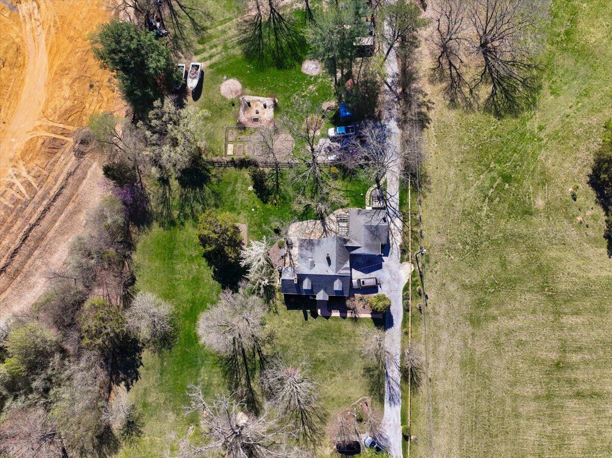 779 Catawba Road Daleville, VA 24083 - Photo 50 of 56 a aerial view of a house with a yard