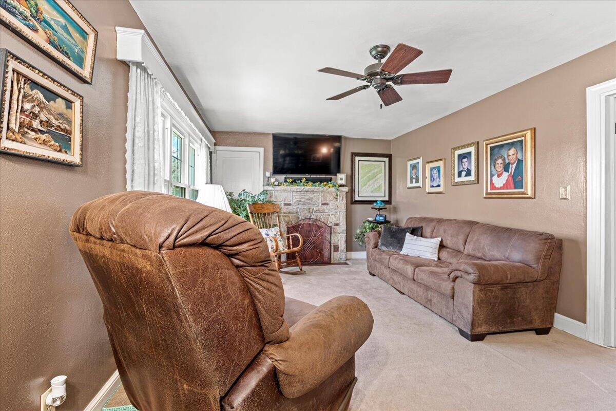 779 Catawba Road Daleville, VA 24083 - Photo 5 of 56 a living room with furniture a flat screen tv and a flat screen tv