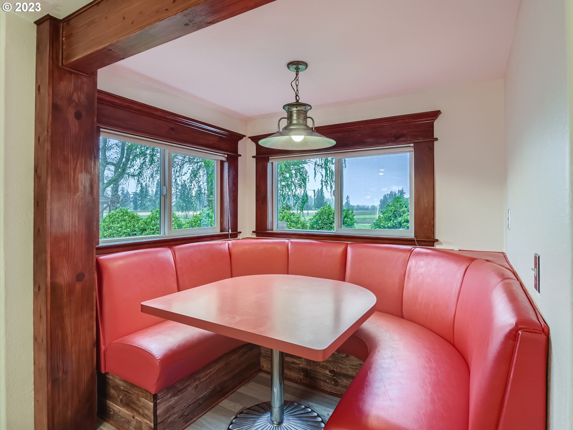 32062 South Barlow Road Canby, OR 97013 - Photo 11 of 33 a view of a dining room with furniture window and outside view