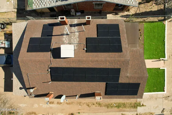 a building outdoor space with patio