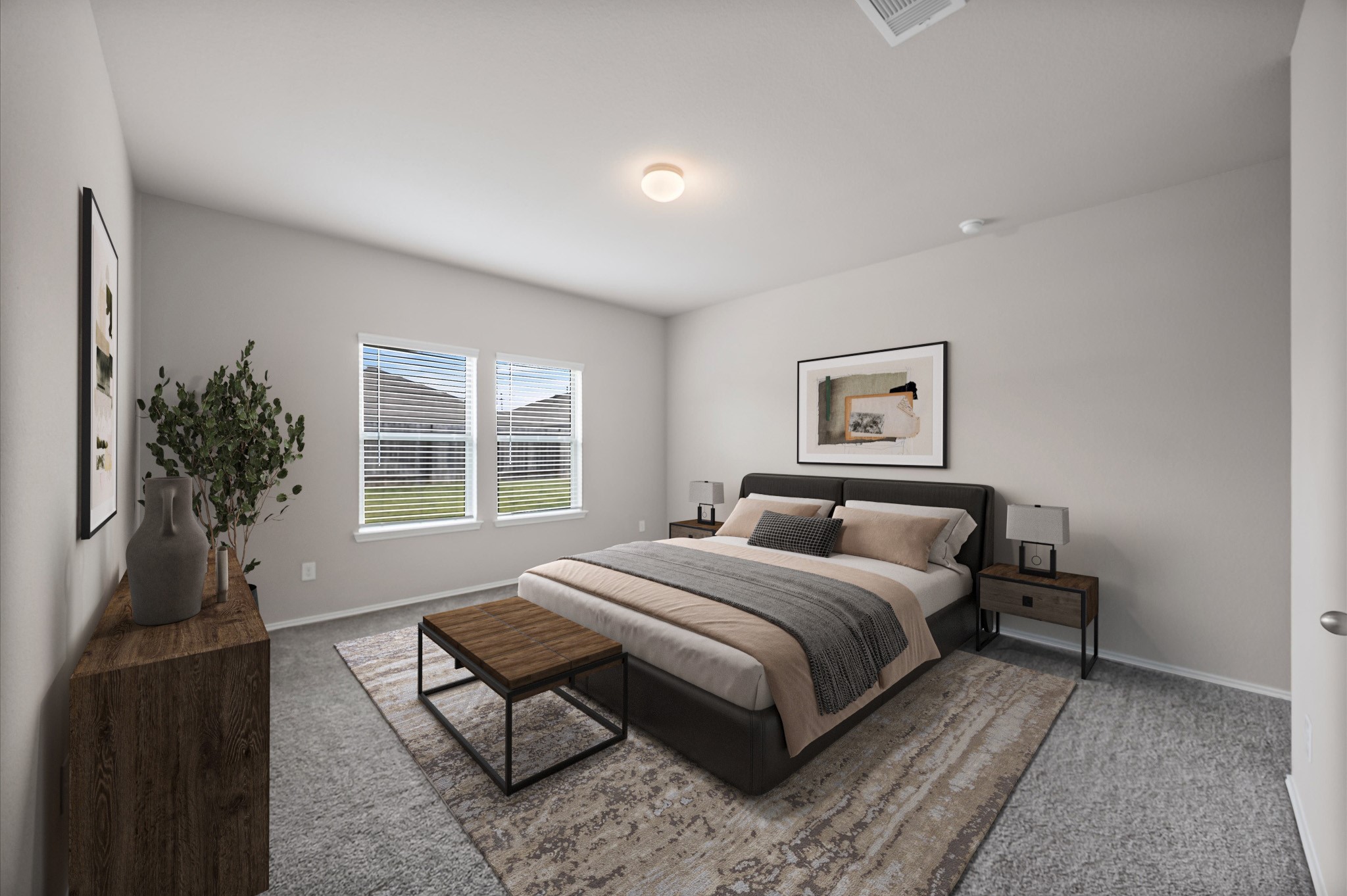 23522 Wedgewood Cliff Way Spring, TX 77373 - Photo 13 of 30 *Virtually Staged* Relax in the spacious master suite featuring a private en-suite bath, large walk-in closet, and plenty of natural light. Designed for comfort and privacy, it's the perfect retreat at the end of the day.