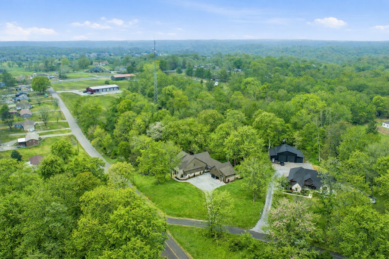 2957 Pace Road Clarksville, TN 37043 - Photo 11 of 67 an aerial view of residential houses with outdoor space and trees